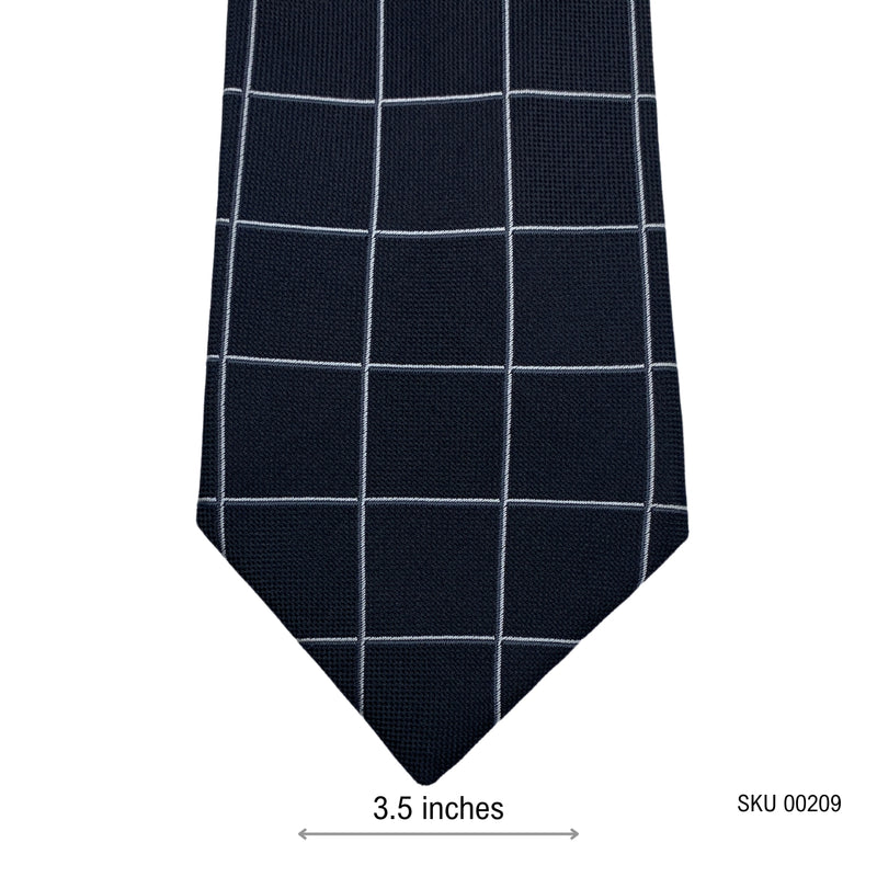 Marks & Spencer Square Geometric Pattern Men's Tie