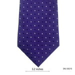 Thomas Nash Purple Dotted Pattern Men's Tie