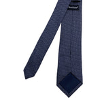 Cedar Wood State Self Textured Geometric Pattern Men's Tie