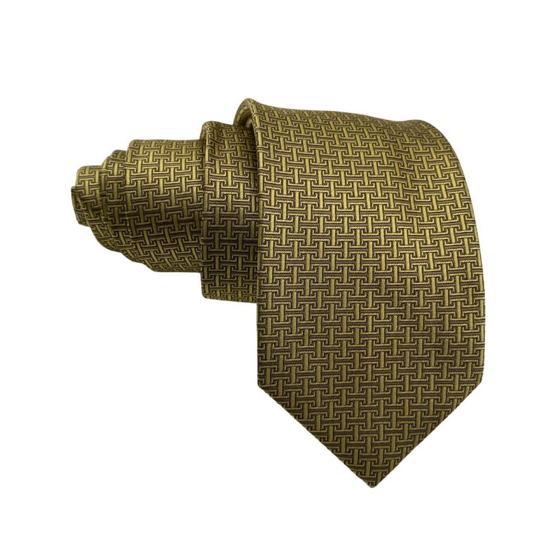 Luxurious Geometric Pattern Men's Tie by Cintas