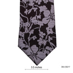 Urban Spirit Light Pink Floral Pattern Men's Tie