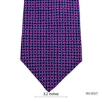 Urban Geometric Pattern Men's Tie by Hackett
