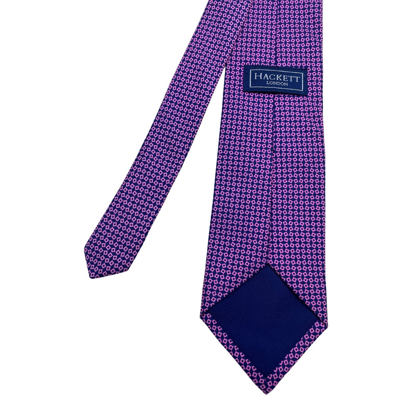 Urban Geometric Pattern Men's Tie by Hackett