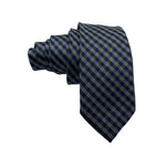 Minimalist Checkered Pattern Men's Tie