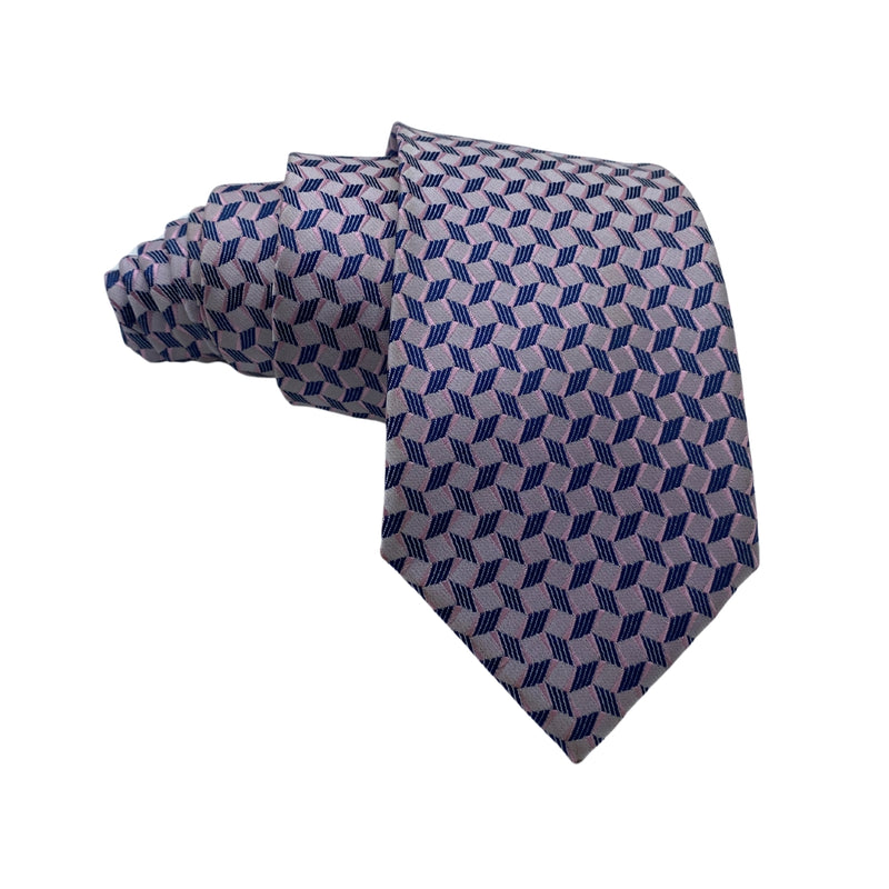 Taylor & Wright Square Geometric Pattern Men's Tie