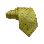 Marks & Spencer Yellow Multi Color Dotted Pattern Men's Tie