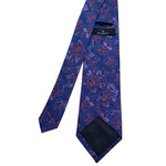 Jeff Banks Modern Blue Floral Pattern Men's Tie