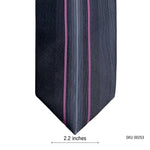Zazzi Futuristic Stripes Pattern Men's Tie