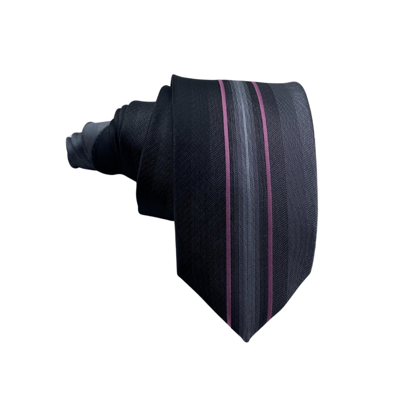 Zazzi Futuristic Stripes Pattern Men's Tie