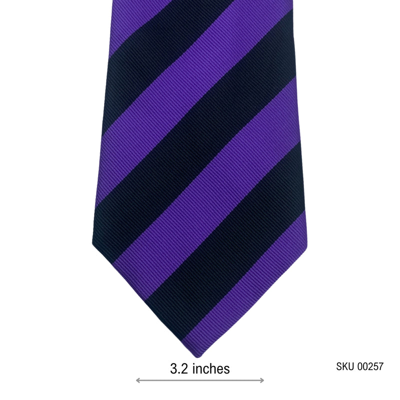 Polished Stripes Pattern Men's Tie
