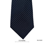 Next Black Self Textured Geometric Pattern Men's Tie