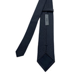 Next Black Self Textured Geometric Pattern Men's Tie