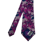 Marks & Spencer Classic Silk Dark Floral Pattern Men's Tie