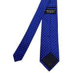 Men's Premium Blue Geometric Pattern Tie