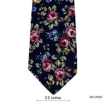 River Island Artistic Floral Pattern Men's Tie