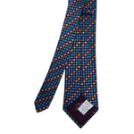 Men's Multicolor Geometric Tie – Vibrant Square Pattern