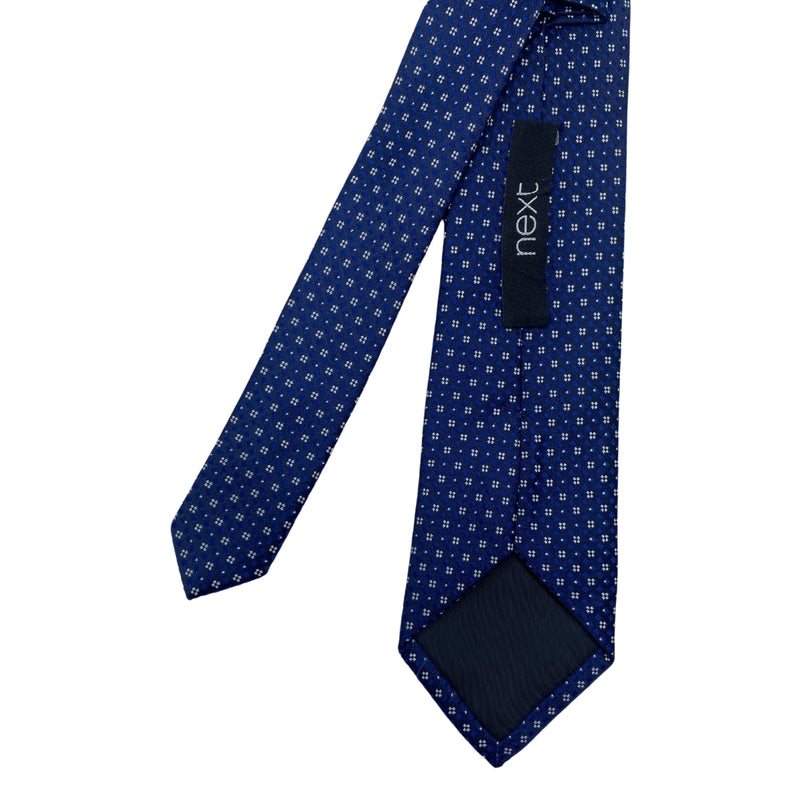 Next Modern Men's Navy Geometric Tie