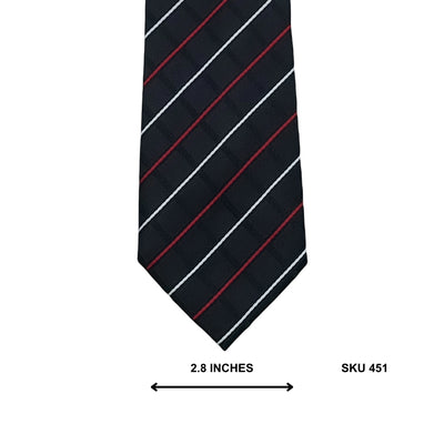 Alfani Charcoal Striped Necktie Pakistan