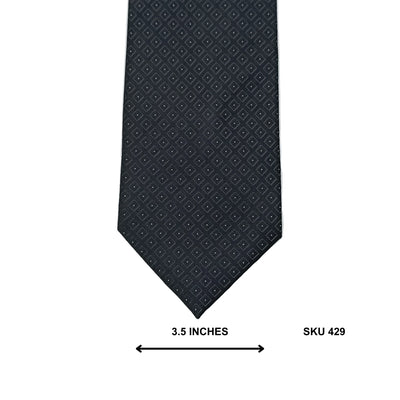 Butler & Webb Black Silk Men's Tie – Luxury Imported Ties Pakistan