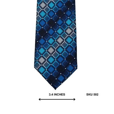 Navy & Teal Diamond Lattice Tie by Croft & Barrow