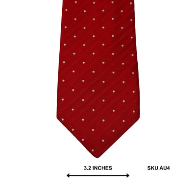 Daniels Red Polka Dot Men's Tie – Men's Tie Pakistan