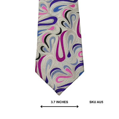 Duchamp London Multicolor Paisley Men's Tie – Luxury Necktie Pakistan