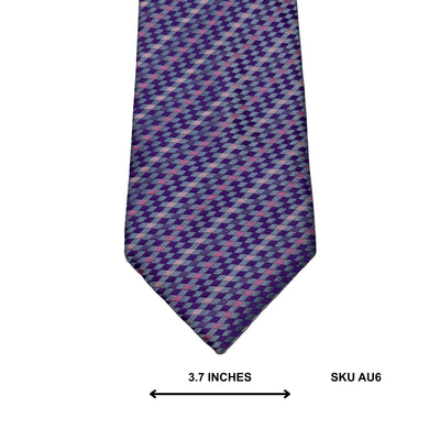 Eccentrico by Michelsons Purple Houndstooth Men's Tie – Designer Tie Pakistan