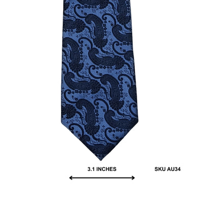 Next Blue Paisley Corporate Tie for Men