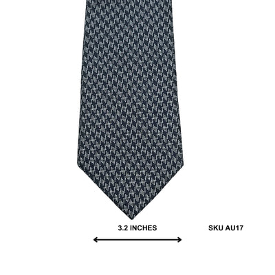 Next Grey Houndstooth Office Tie for Men