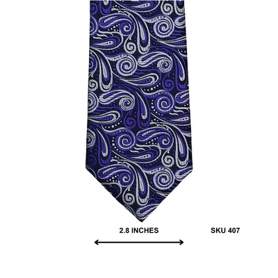 TiesNTies Purple Paisley Men's Tie – Designer Necktie Pakistan