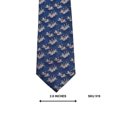 Navy Duck Novelty Silk Tie by Turner & Sanderson – Imported Ties Pakistan