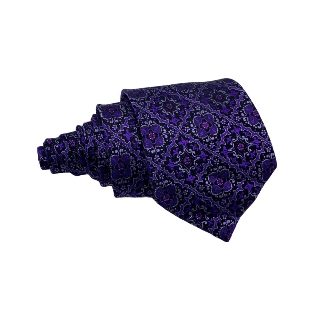 Luxury Geometric Pattern Men's Tie