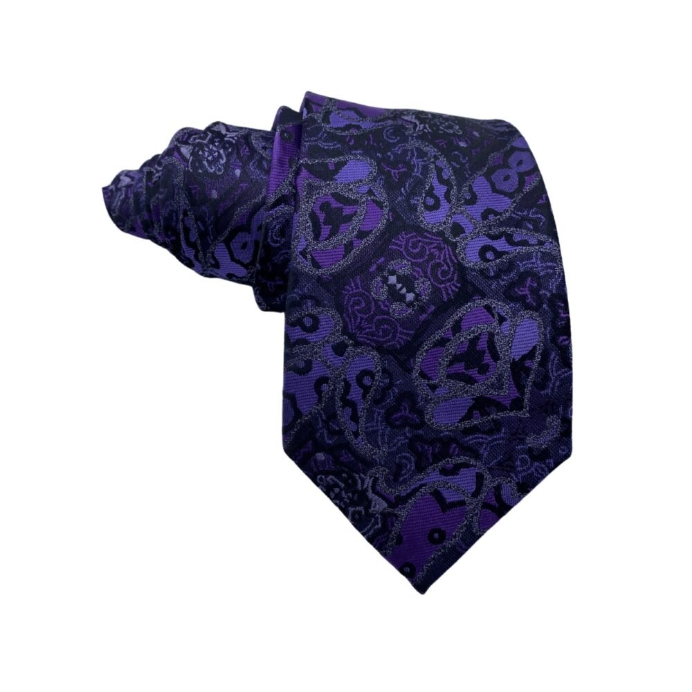Charlton Gray Ethereal Paisley Inspired Men's Tie