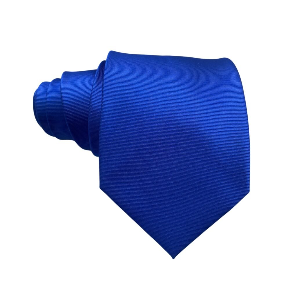 Next Premium Blue Plain Men's Tie