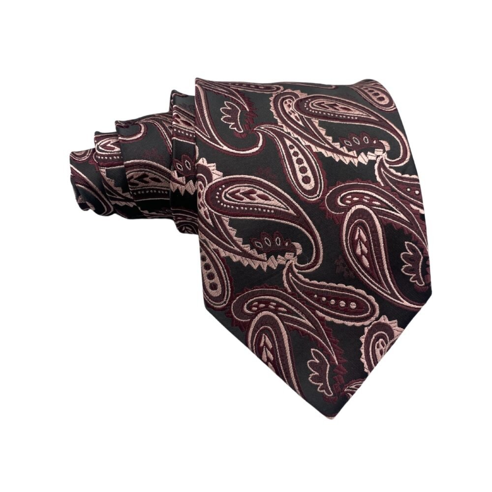 Tailored Artistic Paisley Pattern Men's Tie by Fellini