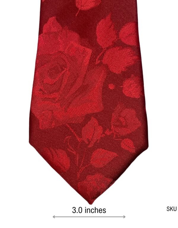 Jeff Banks Rustic Rose Pattern Men's Tie