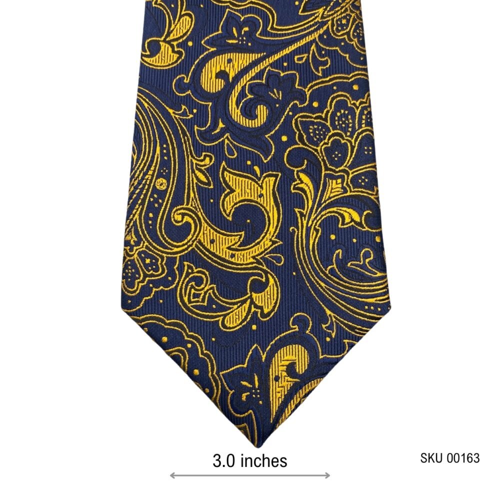 Pristine Pure Silk Paisley Inspired Men's Tie