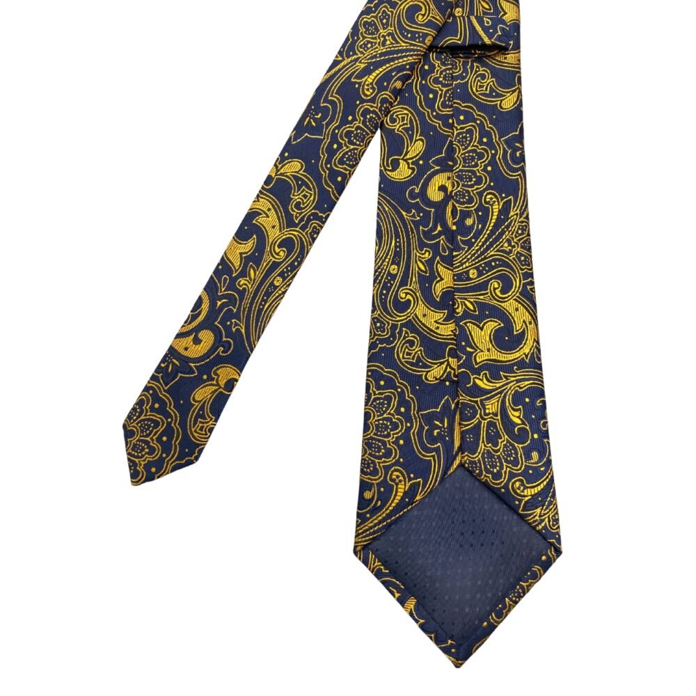 Pristine Pure Silk Paisley Inspired Men's Tie