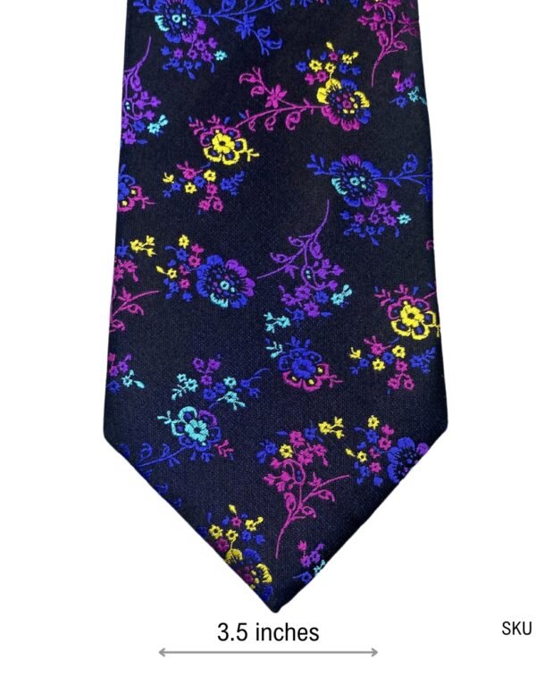 Marks & Spencer Pure Silk Floral Pattern Men's Tie
