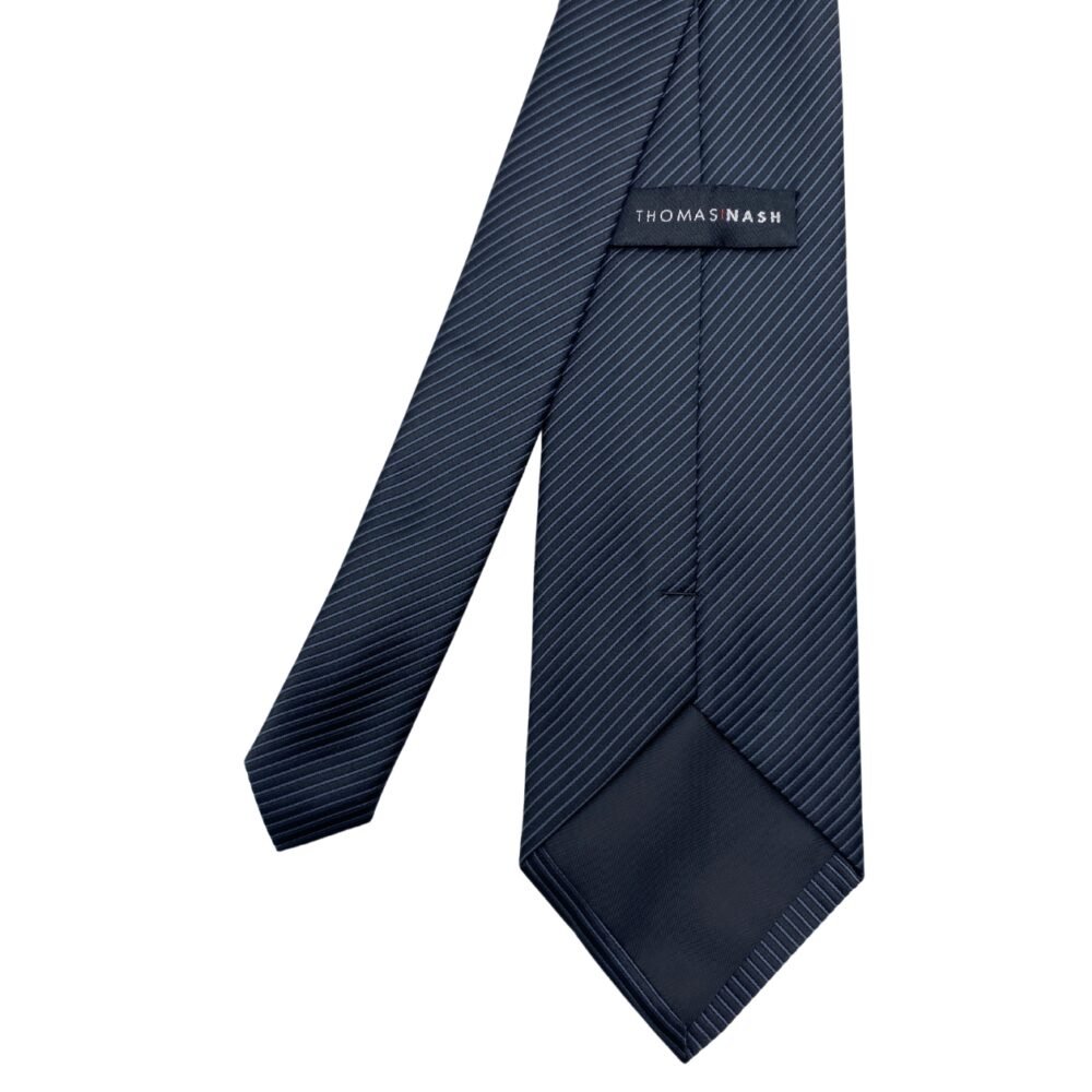 Dark Stripes Self Textured Men's Tie