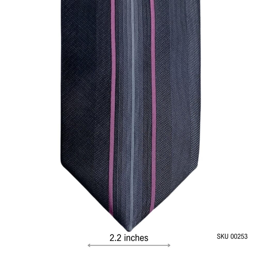 Zazzi Futuristic Stripes Pattern Men's Tie