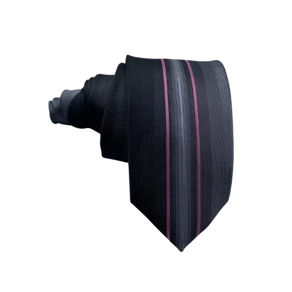 Zazzi Futuristic Stripes Pattern Men's Tie