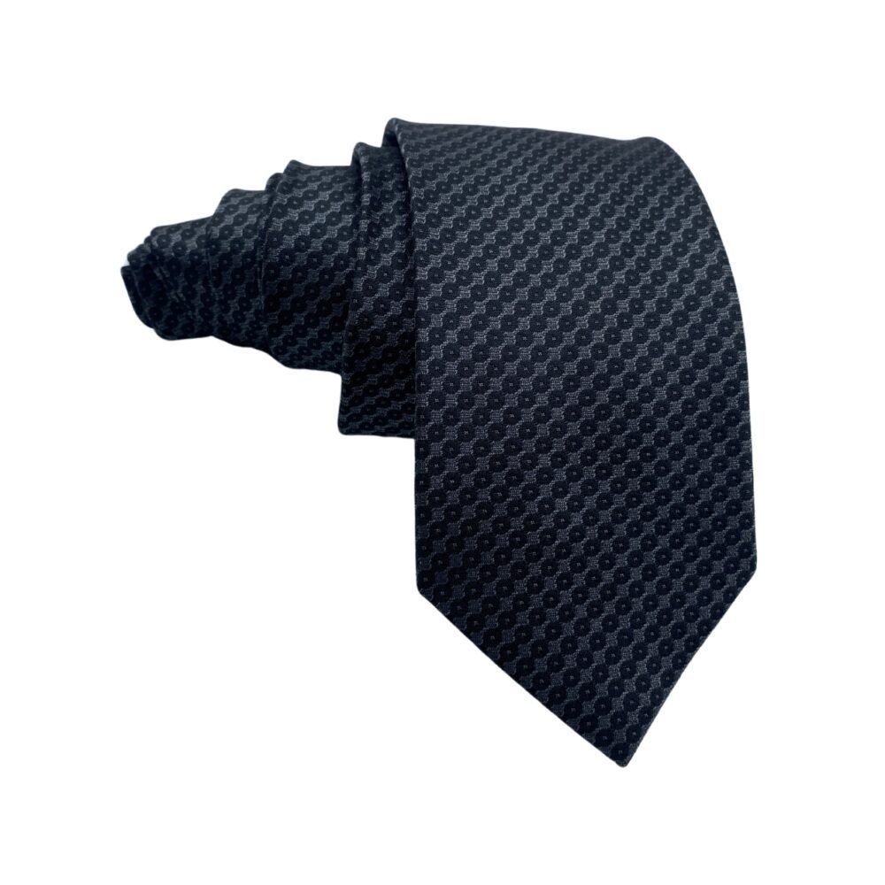 Next Self Textured Geometric Pattern Men's Tie
